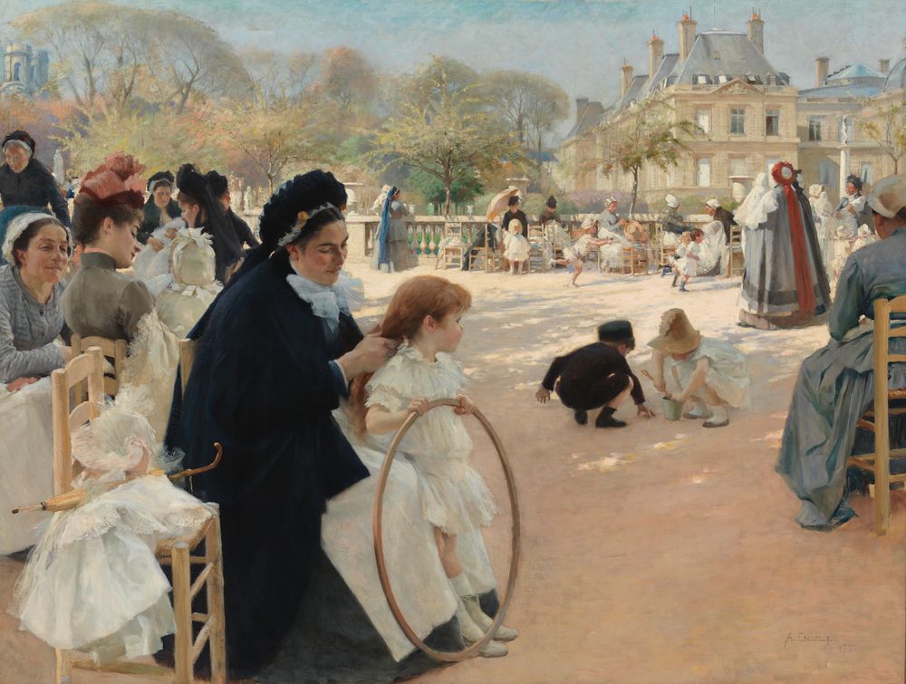 The Luxembourg Gardens, Paris