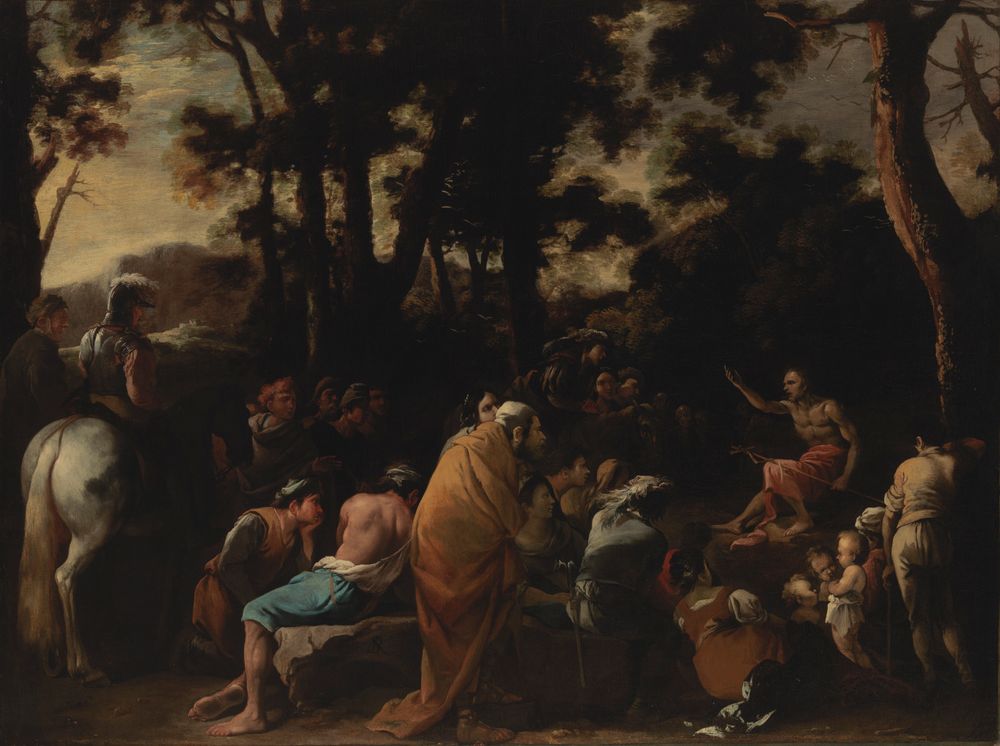 Saint John the Baptist Preaching